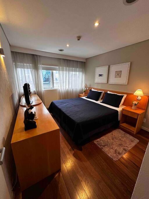 סאו פאולו Flat VII - Apto Dentro Do Hotel - Rua Quintana מראה חיצוני תמונה